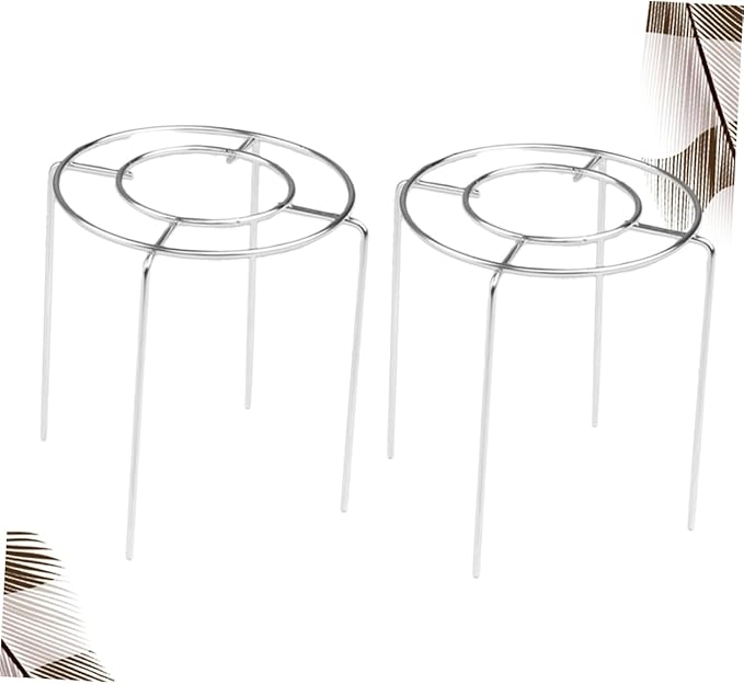 Stainless Steel Cake Cooling Rack Round Stand 5X5.5 Inch Dishwasher Safe Baking Tool with Air Circulation for Cakes and Pastries