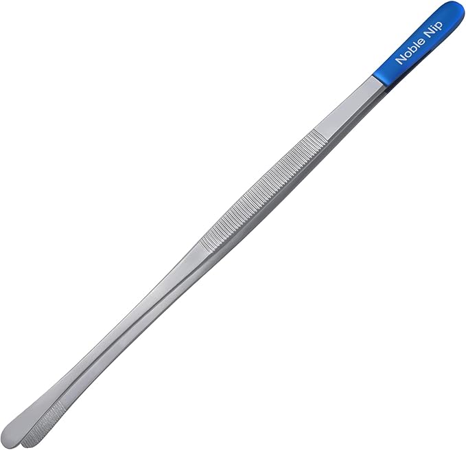 Kitchen Tweezers Stainless-Steel Cooking Tweezers Japanese Made Premium Serving Tongs with Precision Serrated Tips Food Grade Chef Tweezers for Grill Pasta & Salad Kitchen Cooking Tongs.