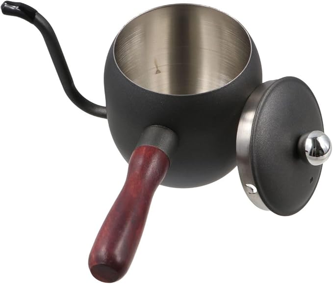 Pour Over Coffee Maker Tea Kettle Stovetop,7.48 x 2.56 x 4.33in,Japanese Style Coffee Kettle withHandle Coffee Tea Pot for Hand Brew Drip Coffee