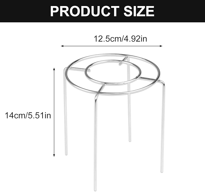 Of 2 Cake Cooling Stands Stainless Steel Baking Rack Round Dessert Steamer Steaming Tool for Cakes Pastries Stainless Steel Baking Cooling Rack