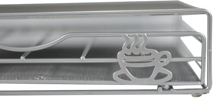 Southern Homewares Brand New Keurig K-cup Storage Drawer Coffee Holder for 36 K-cups Sealed, Gray