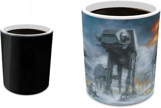 Morphing Mugs Thomas Kinkade Studios – Star Wars – Last Holdout – 11 oz Heat Sensitive Mug – Ceramic Color Changing Coffee Tea Mug – Officially Licensed Collectible MMUG1778