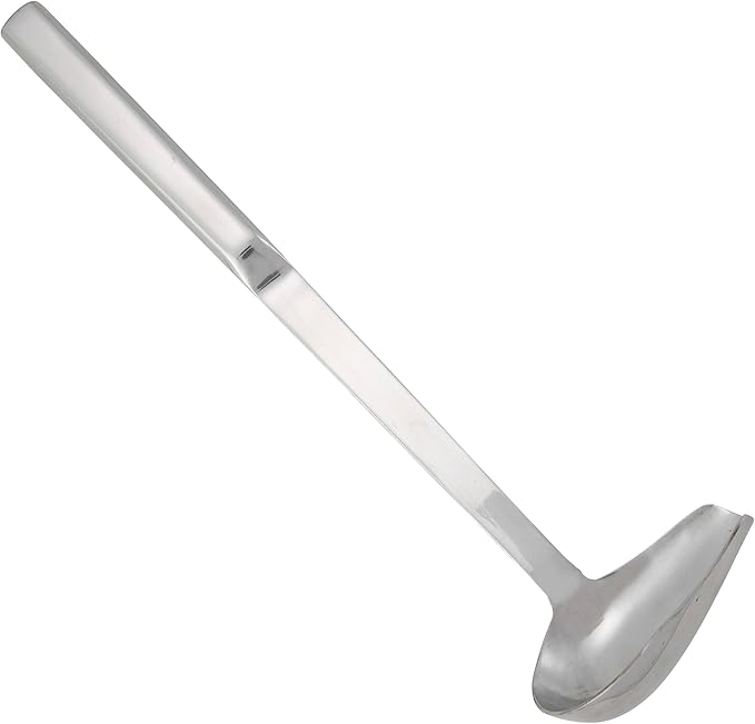 Winco Heavy-Duty Deep Ladle with Hollow Handle, 1 Ounce