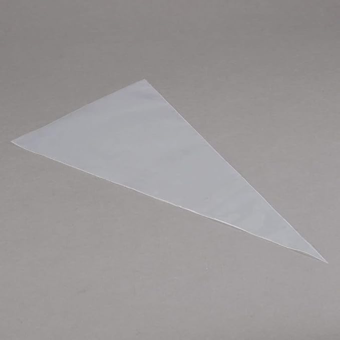 Ateco Soft Disposable Decorating Bags, 12-Inch, Pack of 10, Made in USA, Clear