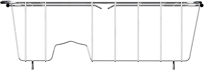 NiuYichee Stainless Steel Dish Drying Rack(15"L x 8.3"W x 4.2"D), Expandable Fruit & Vegetable Drain Rack over Sink, Dish Drainer Rack in Sink, with Stainless Steel Utensil Holder & 16" Silicone Mat