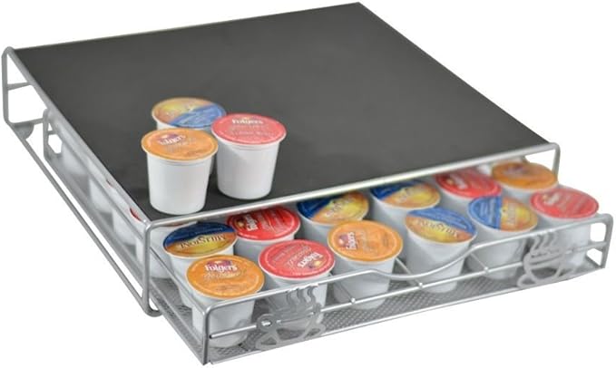 Southern Homewares Brand New Keurig K-cup Storage Drawer Coffee Holder for 36 K-cups Sealed, Gray