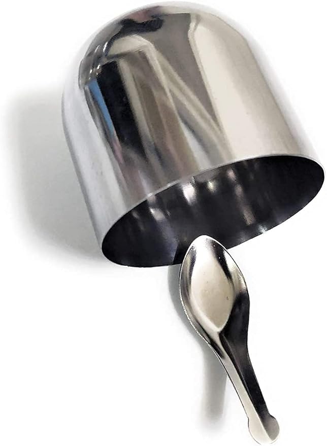 Mini Spoon Stainless Steel Spice Box Spoon Set of 6 pcs Coffee Tea Sugar and Spice Tiny Spoons Masala Dabba