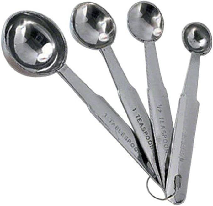 American Metalcraft MSSR74 Measuring Cup Set, Stainless Steel, (Set of 4),Silver