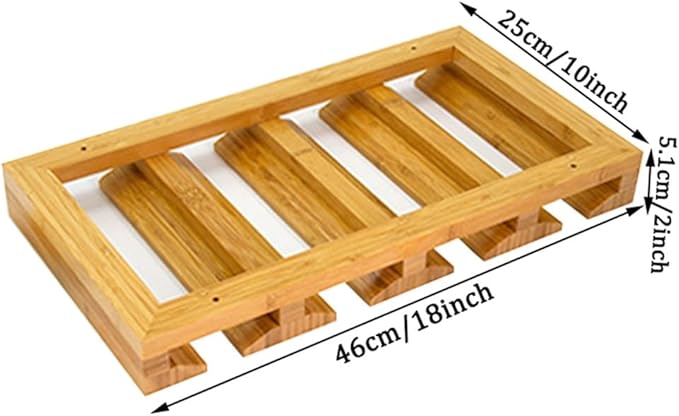 4 Sectional Under Cabinet Wood Wine Glass Rack，Hanging Shelf Stemware Rack Bar Organizer with Up to 1 Row 2 Wine Glass Storage(4 Rows)