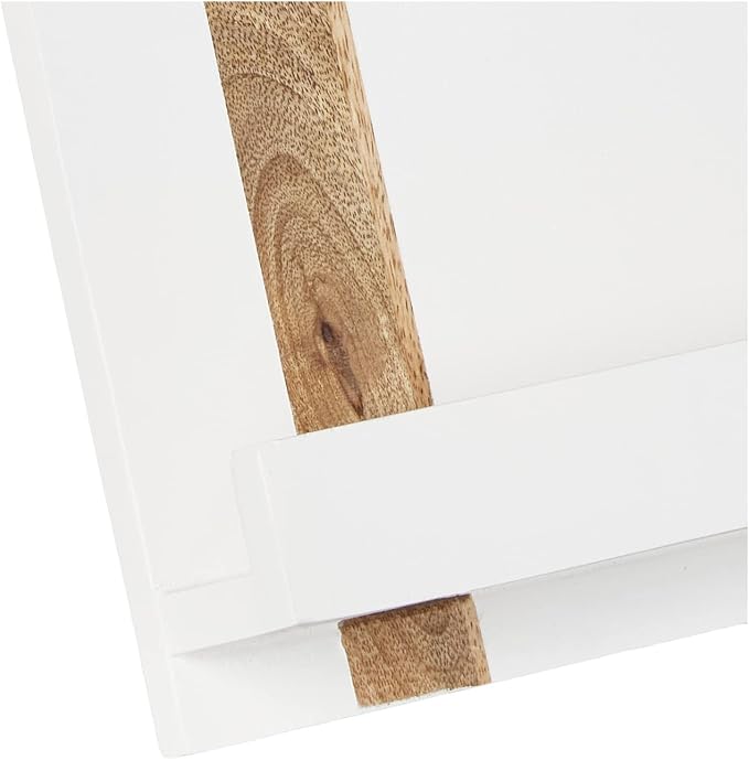 White Wood Cookbook Holder