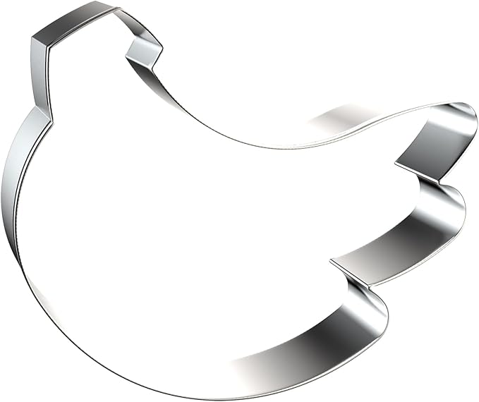 Bunch of Bananas Cookie Cutter Set - 5 inch, 4 inch, 3 inch, 2 inch - 4 Piece Fruit Cookie Cutters Shapes Molds - Stainless Steel