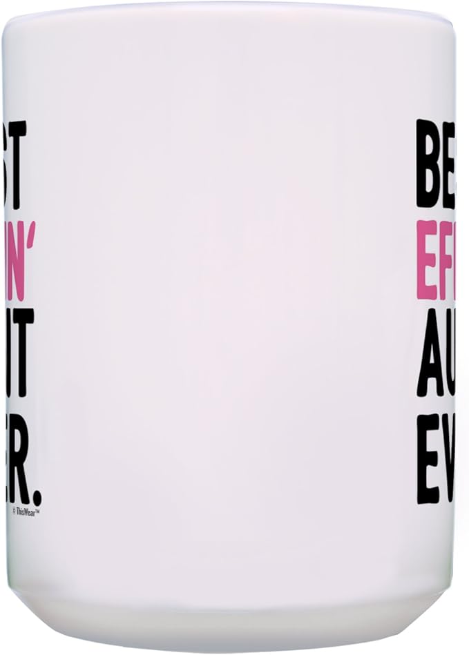 Aunt Uncle Gifts Best Effin' Aunt & Uncle Ever Mug Set 2 Pack 15-oz Mugs Cups 15 oz Aunt & Uncle