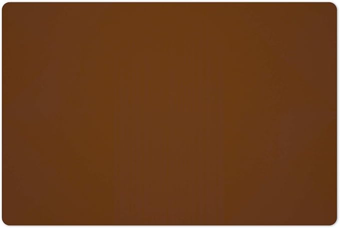 Silicone Placemats, Food-Grade Non-Slip Waterproof, Dining, Stain Resistant, Countertop Protector, Kitchen Counter Mat, Heat Resistant, Baking mat Dishwasher Safe (23.6"×15.7"-1pack, Coffee)