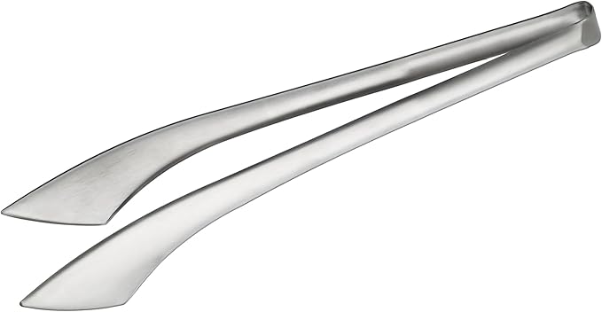 Winco Heavy-Weight Stainless Steel Serving Tongs, 13.5"