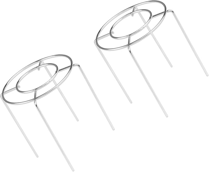 Pack of 2 Stainless Steel Cake Cooling Rack for Even Airflows Steaming Tool Round Steamer Kitchen Baking Accessories