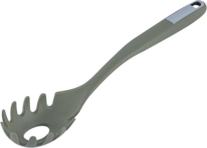 Restaurantware Silicone Utensil Set Pack of 10 Non-Slip Handle 6-Piece Kitchen Tool Set, Heat-Resistant Dishwasher-Friendly Cooking Accessories, Durable Green Cooking Utensils