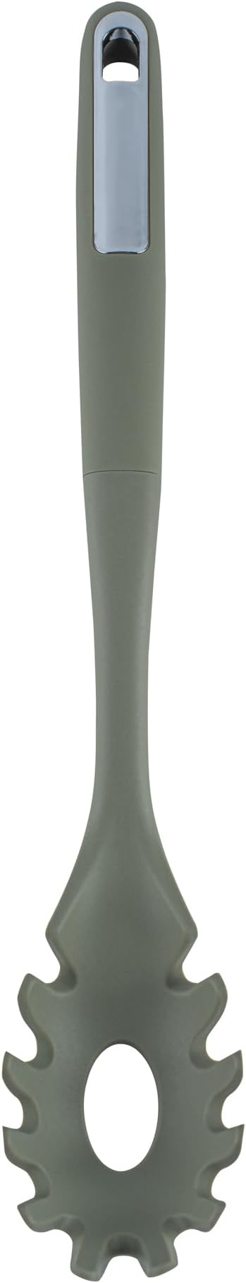 Restaurantware Silicone Utensil Set Pack of 10 Non-Slip Handle 6-Piece Kitchen Tool Set, Heat-Resistant Dishwasher-Friendly Cooking Accessories, Durable Green Cooking Utensils