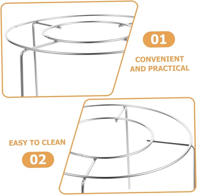 Stainless Steel Small Cooling Rack for Baking and Cooling Cakes Sturdy Wire Design for Proper Air Circulation for Cakes and Breads