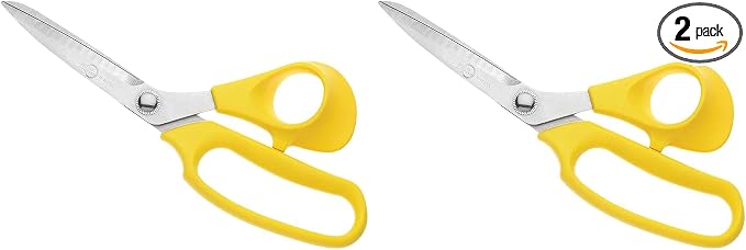 Mercer Culinary Kitchen Shears w/Yellow Handle, 9-Inch (Pack of 2)