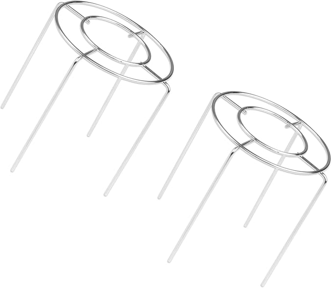 Of 2 Cake Cooling Stands Stainless Steel Baking Rack Round Dessert Steamer Steaming Tool for Cakes Pastries Stainless Steel Baking Cooling Rack
