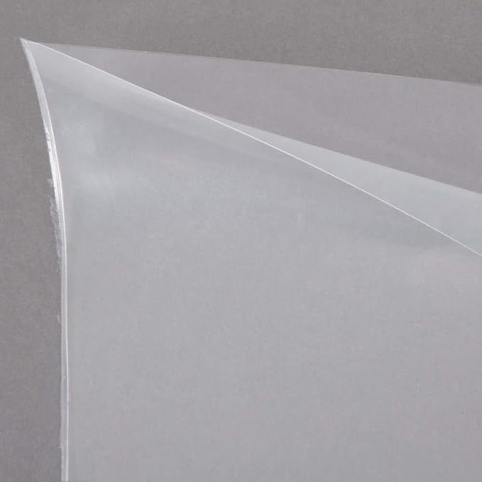 Ateco Soft Disposable Decorating Bags, 12-Inch, Pack of 10, Made in USA, Clear