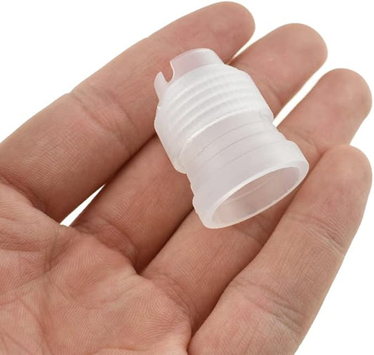 HAHIYO Plastic Couplers of Small Size Easy to Twist For Cake Decorating Piping Tip Coupler for Icing Nozzles (6 Pieces)