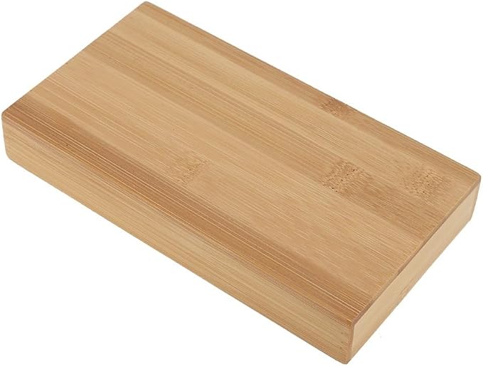 Rectangular Shape Bamboos Serving Tray Durable Fruit Tea Food Platter for Restaurant Home Use(S)