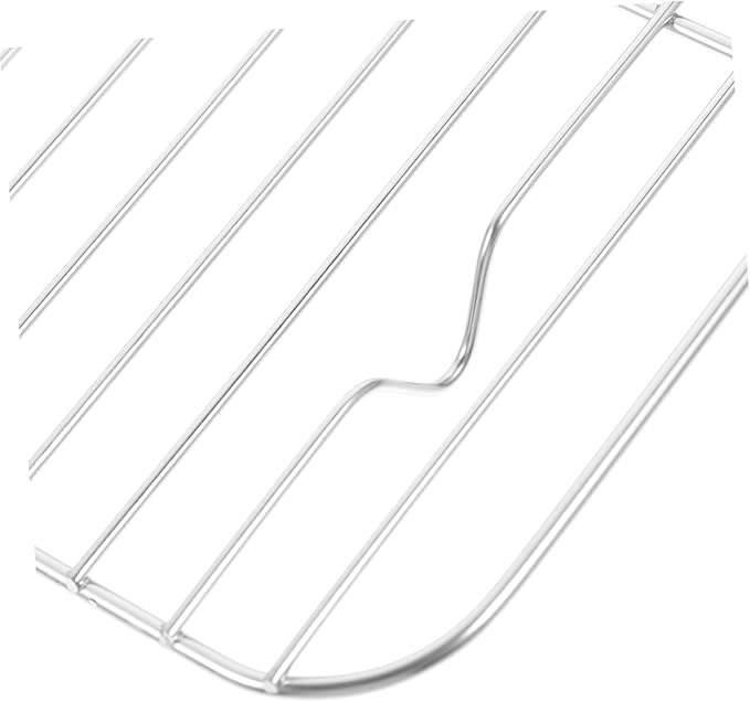 Healifty 2Pcs Stainless Steel Baking Rack Cooling Rack for Baking Bbq Wire Rack for Efficient Cooling for Cookies and Baked Goods
