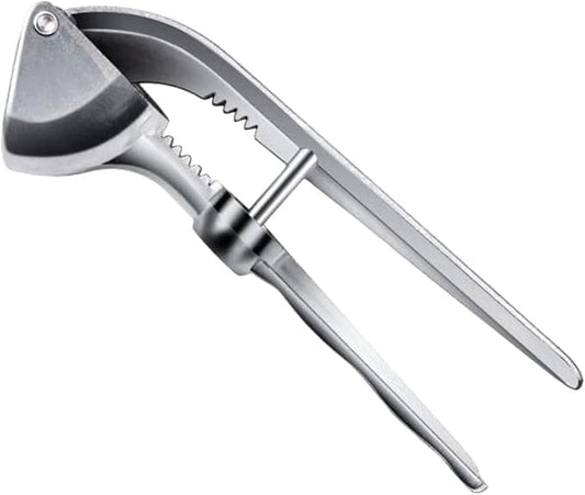 1pc Professional Stainless Steel Garlic Press Easy Crusher for Kitchen Accessory Compact Design for Effortless Use and Storage