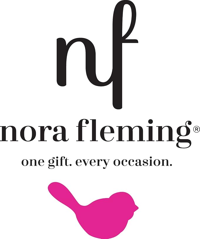 nora fleming Ceramic Utensil Crock - Kitchen Countertop Decor - Perfect Holder for Spatulas, Tongs, Spoons, and More - Pair with One of Our Hand-Painted Minis - White