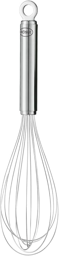 Rösle Kitchen Collection Stainless Steel Balloon Egg Whisk, 12.6", Multicolor