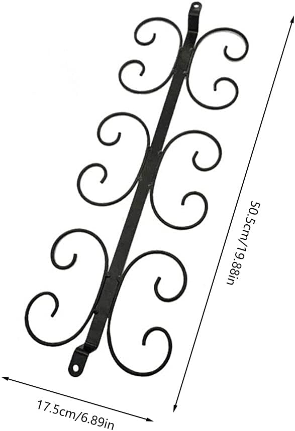 Wine Glass Rack Stemware Rack Under Cabinet Wine Glass Holder Wire Hanging Holds for Cabinet Kitchen Bar (12 Holder)