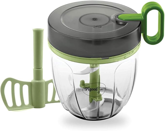 Pigeon - Pro XL Handy and Compact Chopper with Stainless Steel blades - Large Hand Powered Food Chopper