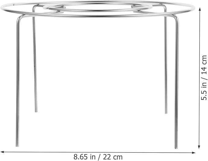 Stainless Steel Cake Cooling Rack 16-inch Baking Cooling Stand Oven Wire Rack for Cookie and Bread Baking Heavy Duty 304 Stainless Steel for Home Kitchen