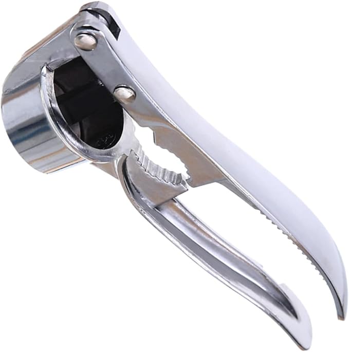 BESTYASH Manual Garlic Press and Crusher Extra Large Stainless Steel Garlic Mincer Kitchen Ginger Squeezer for Home Cooking and Food Preparation