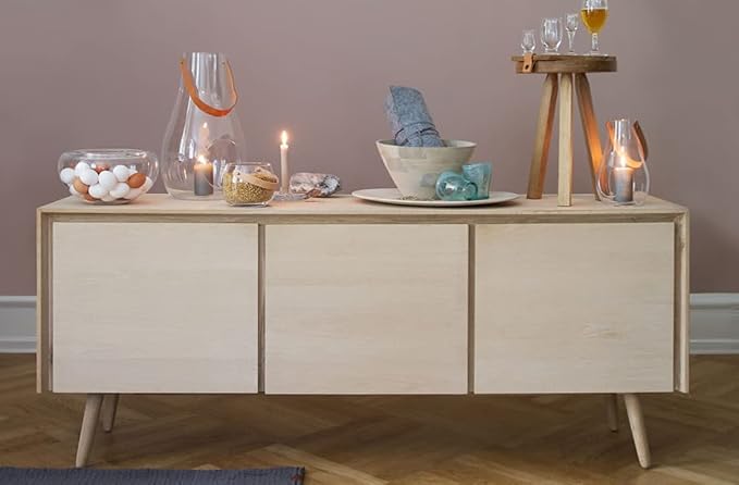 Holmegaard Design with Light Lantern, Clear, 9.8" H x 6.1" D, Designed by Maria Berntsen, Gift Box Included