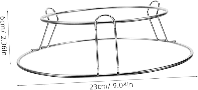 OUNONA Stainless Steel Cake Cooling Rack for Baking Bread Cooling Holder Stand Kitchen Baking Rack