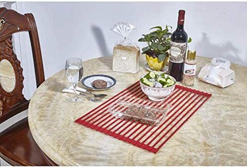 True & Tidy, Multi-Purpose Over the Sink Roll-Up Drying Rack, DR-881, Red