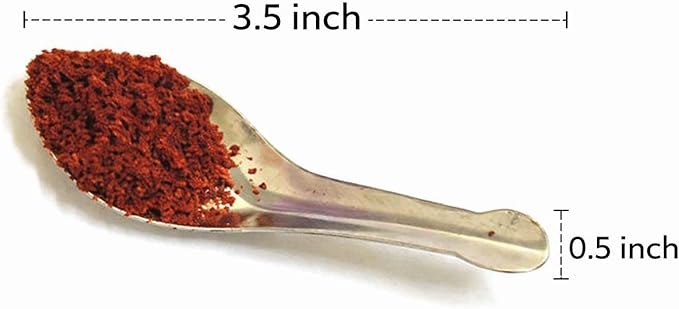 Mini Spoon Stainless Steel Spice Box Spoon Set of 6 pcs Coffee Tea Sugar and Spice Tiny Spoons Masala Dabba