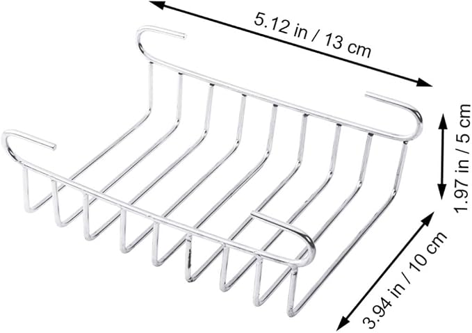 PRETYZOOM Stainless Steel Bread Rack Cooling Grid Versatile Baking Shelf for Cookies Biscuits and Pies Food Holder for Home and Camping Use Non-stick Design