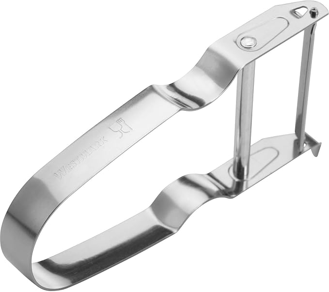 Westmark Peeler, Stainless Steel, Silver, 11.5 x 6.5 x 1.3 cm