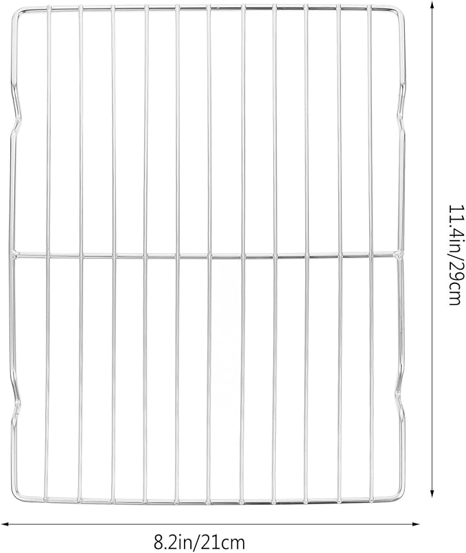 Tofficu Stainless Steel Cooling Rack and Bbq Grilling Rack Non-stick for Outdoor Cooking and Baking Kitchen Use