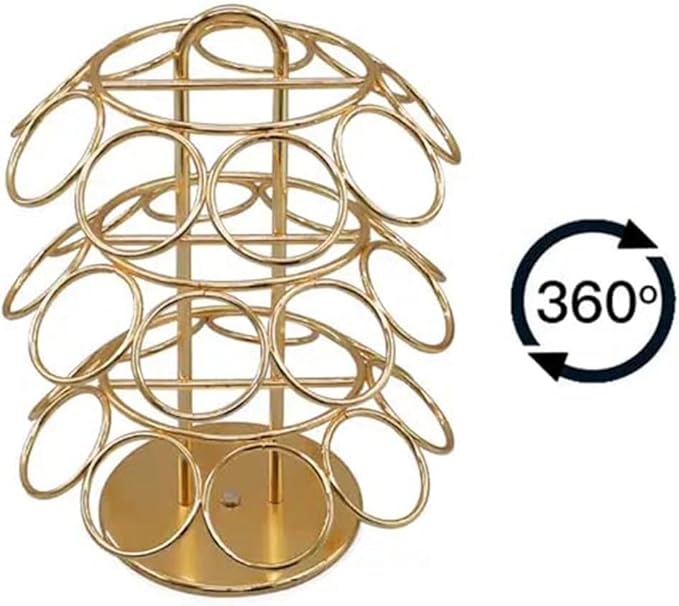 1 Piece Metal Coffee Pod Organizer - 27 Card Positions