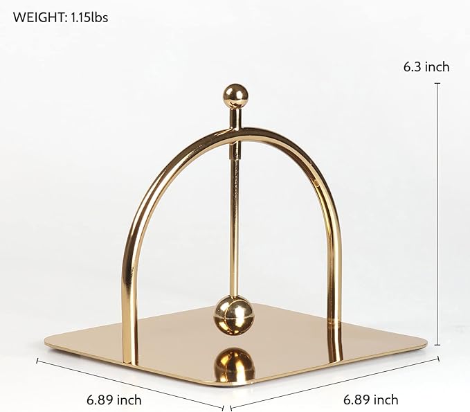 Modern Alloy Napkin Holder for Dining Table, Picnic & Home Decor, Luxury Metal Napkin Stand for Parties