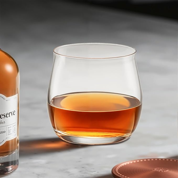 KAMMAK Shot Glasses Set of 2, 290ml/9.8oz Clear Espresso Shot Glass with Heavy Base for Bar Restaurants Home, Small Whiskey Shot Glass for Vodka, Whiskey, Tequila, Spirits & Liquors