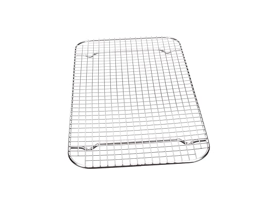 Vollrath Wire Grate,Full-Size,SS,18 x 10 x 3/4In., Silver (20028)
