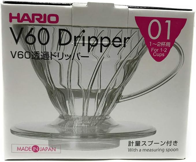 Hario, V60 Dripper 01 Clear