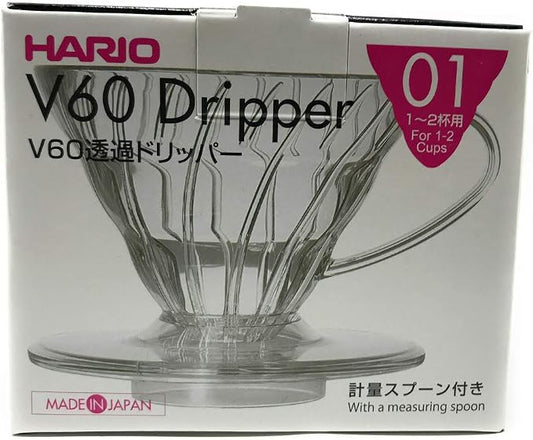 Hario, V60 Dripper 01 Clear