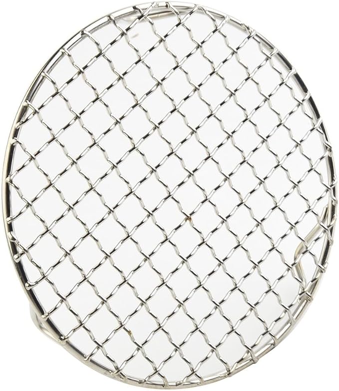 Round Cooking Rack 201 Stainless Steel Versatile Round Cooling Rack Wire Grill Sheet for Oven Baking Grilling Drying Steaming,Multiple Sizes 13cm-35cm(18cm)