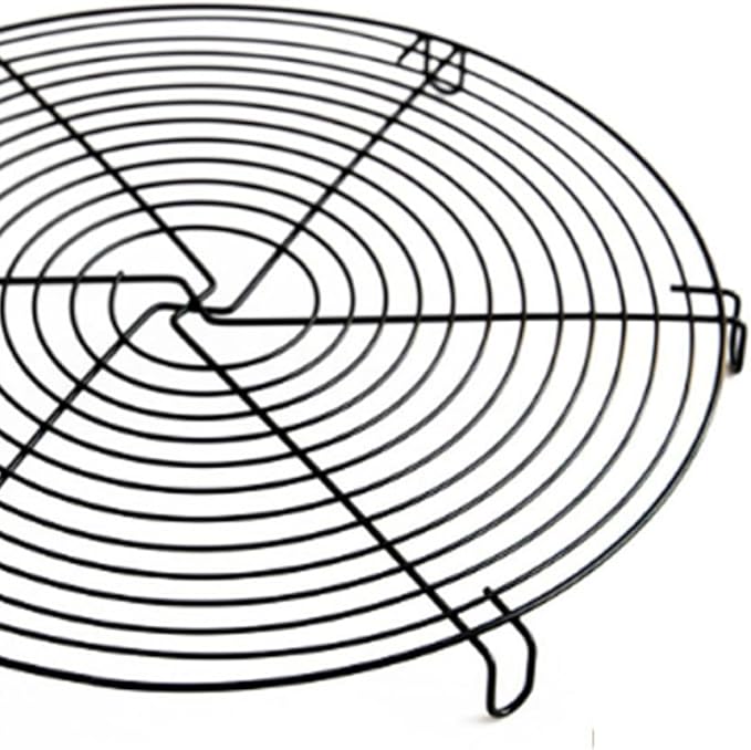 Round Stainless Steel Steamer Rack, Wire Cooling Rack for Baking Cakes, Cookies, Muffins, Roasting and BBQ, Food Holder for Oven and Pressure Cooker